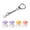 C, variant on ,Shape Changeable Keyboard Clicker,Fidget Toy Keychain for Work School,for Shape Changeable Keyboard Clicker Keychain Anxiety for Work