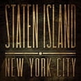 thumbnail image 2 of Staten Island Print Poster Print by Jace Grey (12 x 12), 2 of 2