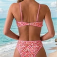 thumbnail image 3 of Top-kevin Women's Sexy Halter Bikini Set Triangle Top String Swimwear Two Piece Swimsuits Cheeky Bathing Suit, 3 of 9