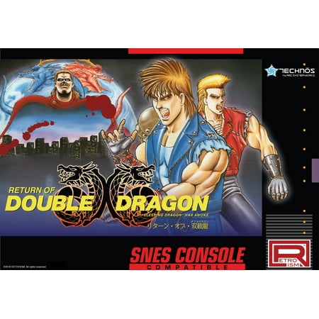 Super Nintendo Return of Double Dragon (SNES (Best Japanese Snes Games)