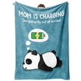 thumbnail image 1 of Manta Craftique Mom is Charging, franela suave, 152 x 127 cm, 1 of 7