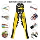 thumbnail image 3 of Pelacables de cable de 8 pulgadas Alicates pelacables automático Herramienta de sujeción de c MABOTO  Pelacables, 3 of 7