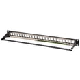 thumbnail image 4 of Monoprice 24-Port 1U Blank Keystone Shielded Network Patch Panel T568A/B, 4 of 6