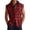 Y2-Red, variant on Men's Sleeveless Shirt Plaid Button Up Shirt with Chest Pockets Lapel Collar Tops Athletic Muscle Performance Cowboy Athletic Clothes,White L