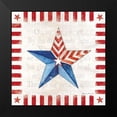 thumbnail image 2 of Marrott, Stephanie 15x15 Black Modern Framed Museum Art Print Titled - Freedon Star II, 2 of 5