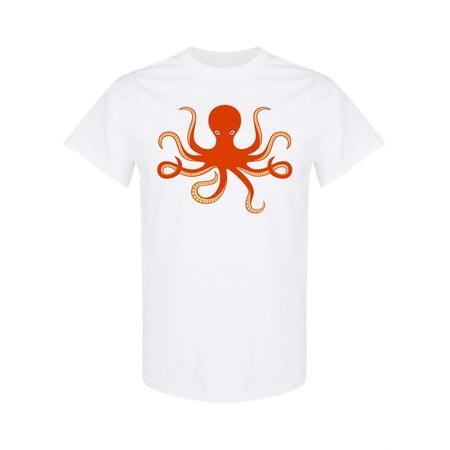 Octopus And Tentacles Design T-Shirt Women -Image by Shutterstock Female x-Large