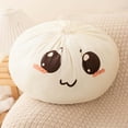 thumbnail image 5 of Rirozkan Pillow, Dumpling and Bun Shaped Cushion, Fun Food Pillow for Sofa, Couch and Bed, Soft Plush Decorative Pillow, Novelty Gift for Home and Lounge, B, 5 of 6