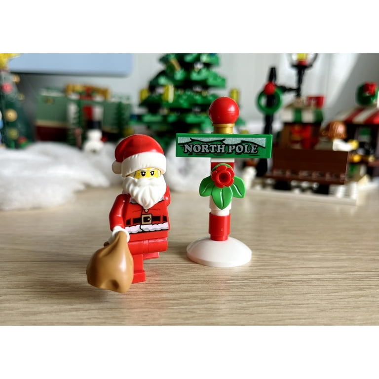 Santa sales lego figure