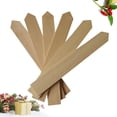 thumbnail image 2 of 50 etiquetas de madera para plantas de jardín., 2 of 3