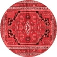 thumbnail image 1 of Ahgly Company Indoor Round Persian Red Traditional Area Rugs, 6' Round, 1 of 4