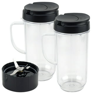 Sduck Handled Smoothie Mug Replacement for Magic Bullet 250W 300W MB 1001 MB 100