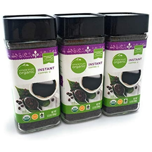 Simple Truth Organic Instant Coffee, 3.53 Oz (Pack Of 3)