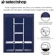 thumbnail image 2 of Closet Organizador Armable De Tela Y Tubo Armario De Ropa Minimalista 170 x 130 x 45 Ropero Organizador para Dormitorio Soporta hasta 33 LB (Azul), 2 of 6