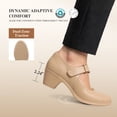 thumbnail image 4 of DREAM PAIRS Women's Mary Janes Chunky Closed Toe Dress Low Heels Comfortable Orthopedic Work Pumps Wedding Formal Casual Shoes, 4 of 8