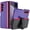 Purple+Hot pink, variant on For Samsung Galaxy Z Fold 7 5G Case Belt Clip Holster Heavy Duty Shockproof Armor Cover New