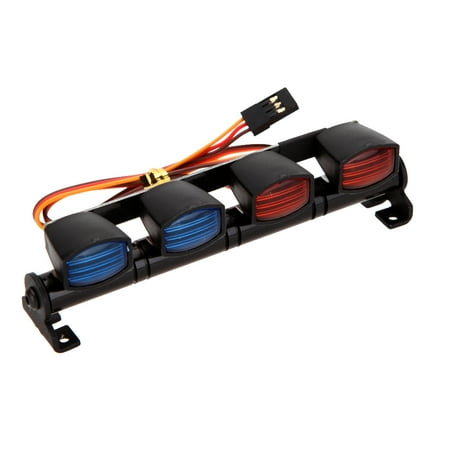 AX-505RBL Multi-function Ultra Bright LED Lamp for 1/10 1/8 RC HSP Traxxas TAMIYA CC01 4WD Axial SCX10 Model