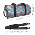 thumbnail image 3 of Bingfone Succulents Print Gym Duffle Backpack for Men Women,Travel Weekender Carry-On Bags with Detachable Back Pack Straps for Traveling Overnight Climb Sports, 3 of 7