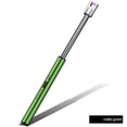 thumbnail image 1 of Encendedor de Velas, Encendedor de Arco Eléctrico Encendedor Recargable USB con Pantalla LED de Cuello Flexible de 360 ​​​​° para Acampar, Cocinar, Barbacoas, Fuegos Artificiales (Verde) Sailing Electrónica, 1 of 5
