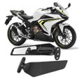 thumbnail image 4 of Rotating Wing Mirror, Modified Accessory Wing Winglet Mirror 2 Pcs  For Motorbike, 4 of 8