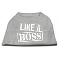 thumbnail image 1 of Like A Boss Screen Print Shirt Grey Xxxl (20), 1 of 1