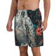thumbnail image 2 of Fotbe Moon Flower White Owl Trajes de Baño Estampados para Hombre, Shorts de Verano de Secado Rápido, Ropa de Playa, Bañadores-X-Large, 2 of 6