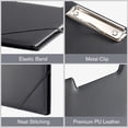 thumbnail image 4 of Carpeta portapapeles Portfolio ProCase Leather Business negra, 4 of 7