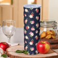 thumbnail image 2 of Pioneer Flower Floral Print Pattern 20oz Skinny Tumbler with Straw & Lid, Double Wall Vacuum Insulated Cup, Leak-Proof, Cup Holder Friendly, Hot 6H Cold 12H, 2 of 6