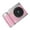 Pink, variant on Portable Digital Camera 6400W Pixel Front and Rear Double Cameras Support Multiple Photoshoots for Everyday Photography