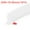 White, variant on REGALWOVEN Collapsible Shower Barrier Stopper T-shape Water Splash Guard Blocker for Bathroom Khaki 39 inch
