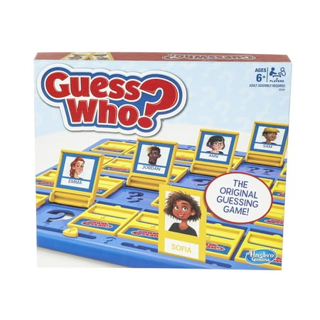 Classic Guess Who? - Original Guessing Game, Ages 6 and up, for 2 Players