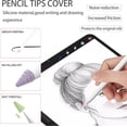 thumbnail image 3 of fafa-100pcs Silicone Nib Sleeves2pcs Replacement Tips and 2pcs Silicone Pencil Case Compatible with Apple Pencil1/2/Pro/USB-C Suitable for iPencil Nib for iPad Pencil, 3 of 4