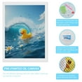 thumbnail image 3 of Diamond Art Kit for Adults, Yellow Duck Ocean Wave Daisies Diamond Painting for Adults Beginners, 5D DIY Diamond Art Painting Kits, Colorful Diamond Painting Craft for Home Decor 12x16, 3 of 7