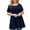 Navy Blue-8031, variant on LARACE Short Sleeve T-Shirts for Women Plus size Tops V-Neck Tunic Tops for Leggings A-Green03_2X