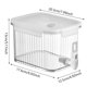 thumbnail image 4 of Dispensador para Frigorífico Transparente 2 5 L Con Grifo Y Tapa para Casera (blanco), 4 of 9
