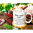 thumbnail image 5 of Being Nurse Is Easy Like Riding Bike Funny Nurse Gifts Gift Ideas for Hospital Registered Nurse Practitioner Assistant RN Nursing Student Nurses Christmas Graduation Coffee Mug Tea Cup, 5 of 8
