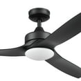 thumbnail image 7 of Honeywell Lynton 52" Ceiling Fan w/ Remote, & Reversible Blades, Matte Black, 7 of 7