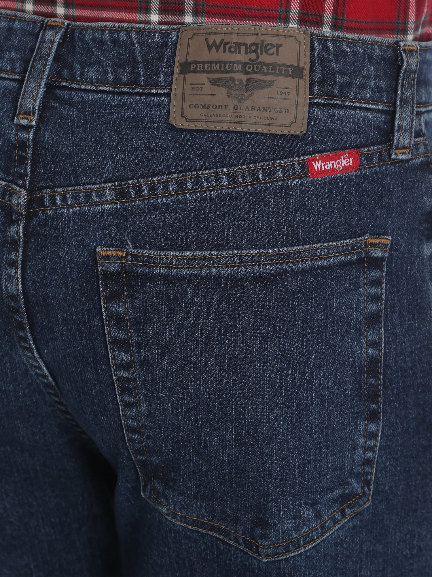 Wrangler Men's and Big Men's Performance Series Regular Fit Jean