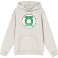 thumbnail image 5 of Green Lantern Logo Adult Sand Long Sleeve Hoodie-Medium, 5 of 7