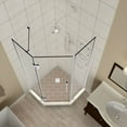 thumbnail image 6 of Aston SEN961EZ-CH-34-10 72 x 34 x 34 in. Merrick GS Frameless Neo-Angle Shower Enclosure with Glass Shelves, Chrome, 6 of 7