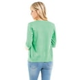 thumbnail image 7 of Made by Olivia Women's Classic Button Down Long Sleeve V-Neck Soft Knit Sweater Cardigan, 7 of 7