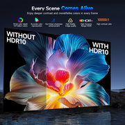 Magcubic Smart Projector 4K Support, Portable Projector with Wifi and BT, TV Stick Built-in, Auto Focus & Obstacle Avoidance, 900 ANSI, Voice Control, Home Theater HY350GTV