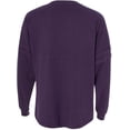 thumbnail image 2 of Boxercraft T-Shirt Jersey à Manches Longues avec Pompons, TP, Violet, 2 of 3