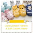 thumbnail image 2 of Calcetines de bebé Calcetines de bebé con suela de puntos de goma antideslizante suela suave calcetines de dibujos animados bonitos para niños pequeños Tomshoo Calcetines de bebé, 2 of 6