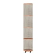 thumbnail image 2 of Riforla Stuffed Animal Storage Tube Stuffed Animal Organizer Transparent Doll Storage Bedroom Stuffed Animal Tube Storage Tower Rotation Vertical Toy Storage Tube with Wheels Home Textile Storage C, 2 of 4