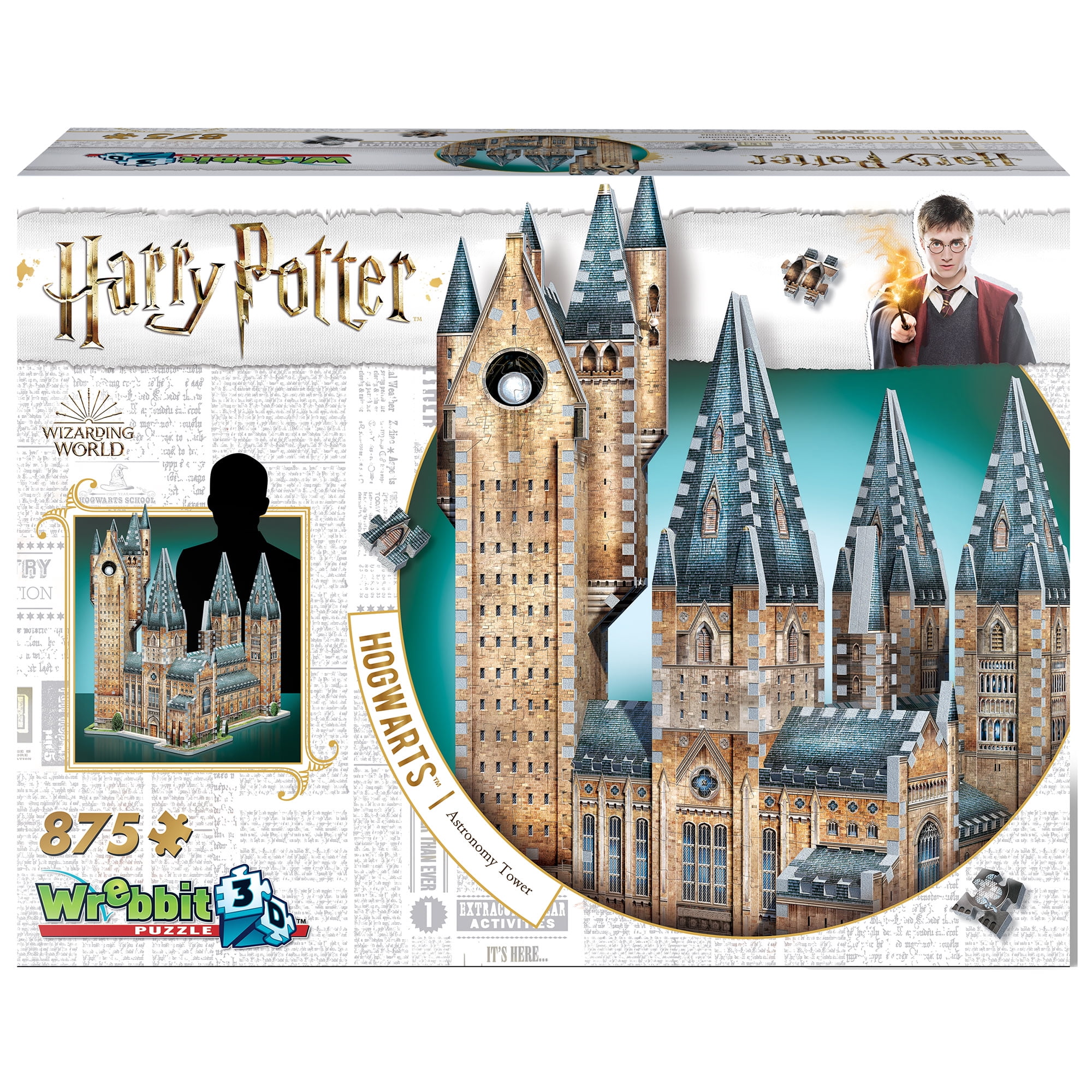Wrebbit Harry Potter Hogwarts Astronomy Tower 3D Jigsaw Puzzle 875 Pieces 