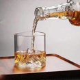 thumbnail image 5 of Old Fashioned Whiskey Glasses 200/300/350ml Japanese Mountain Crystal Shot Glasses Cocktails Party Bar Drinkware, 5 of 5