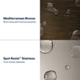 thumbnail image 6 of Moen Edison One-Handle High Arc Kitchen Faucet, Side Sprayer, Spot Resist Stainless, 6 of 7
