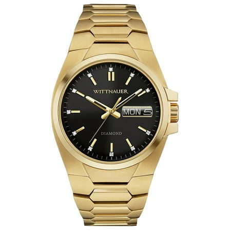 Wittnauer Gold-Tone Stainless Steel Mens Watch WN3059