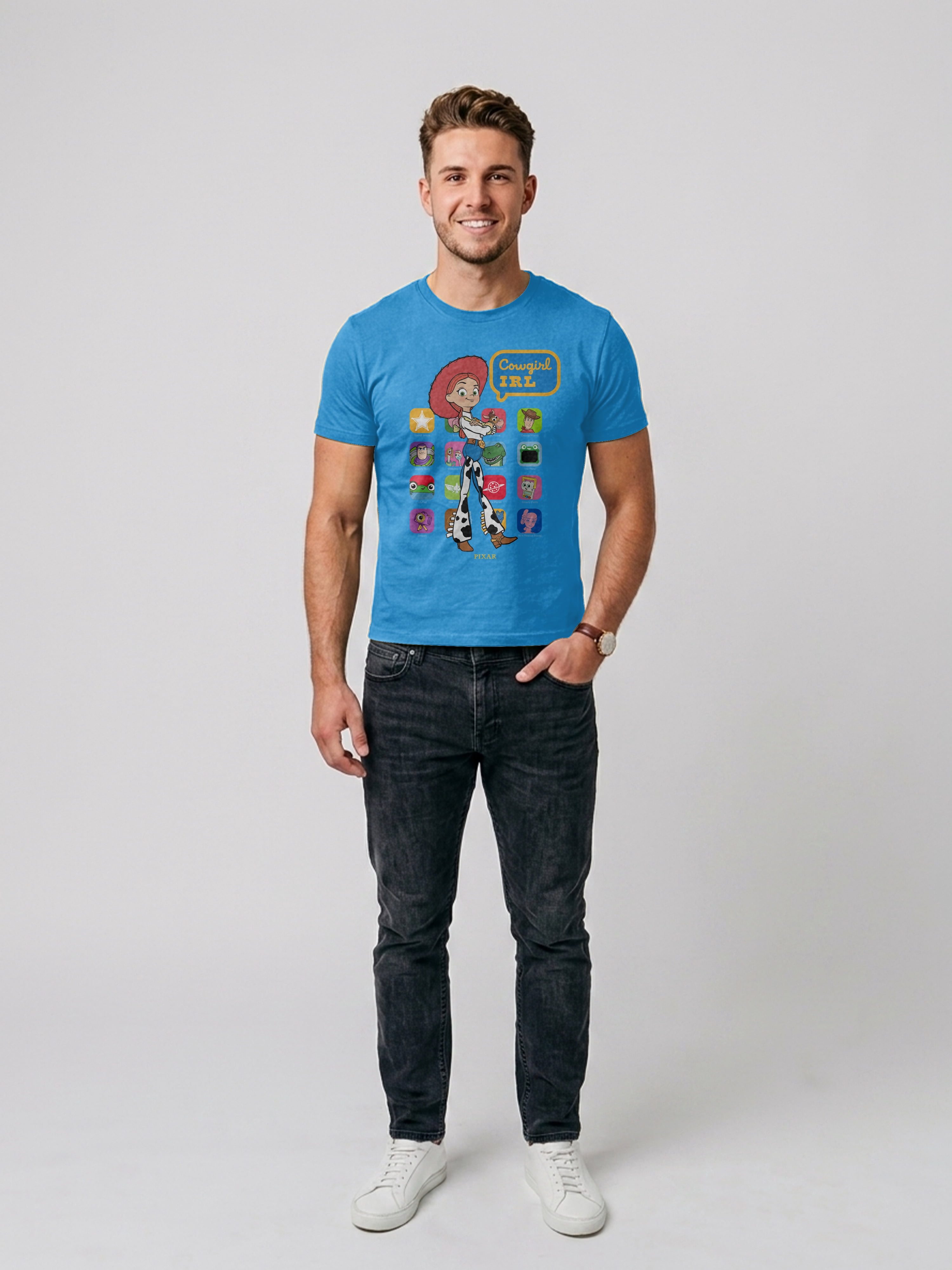 Toy Story's Jesse Men's & Big Men's Graphic Tee Shirt, Sizes S-3XL