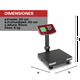 thumbnail image 5 of Báscula de plataforma plegable de 60kg BAPLE-60 Vinson, 5 of 5